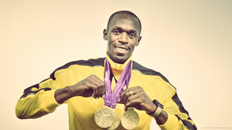 بولت - دونده - رشته دو - قهرمان المپیک - ورزشکار حرفه‌ ای