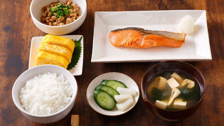 صبحانه - صبحانه کامل - صبحانه مقوی - راز سلامتی ژاپنی ها - ژاپن - سلامت در ژاپن